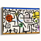 Modern Wall Art - Abstract Geometric Triangle | Contemporary Print