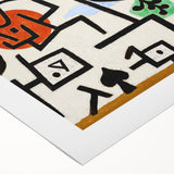 Modern Wall Art - Abstract Geometric Triangle | Contemporary Print