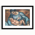 Modern Wall Art - Abstract Mother’s Love Painting - Contemporary Decor