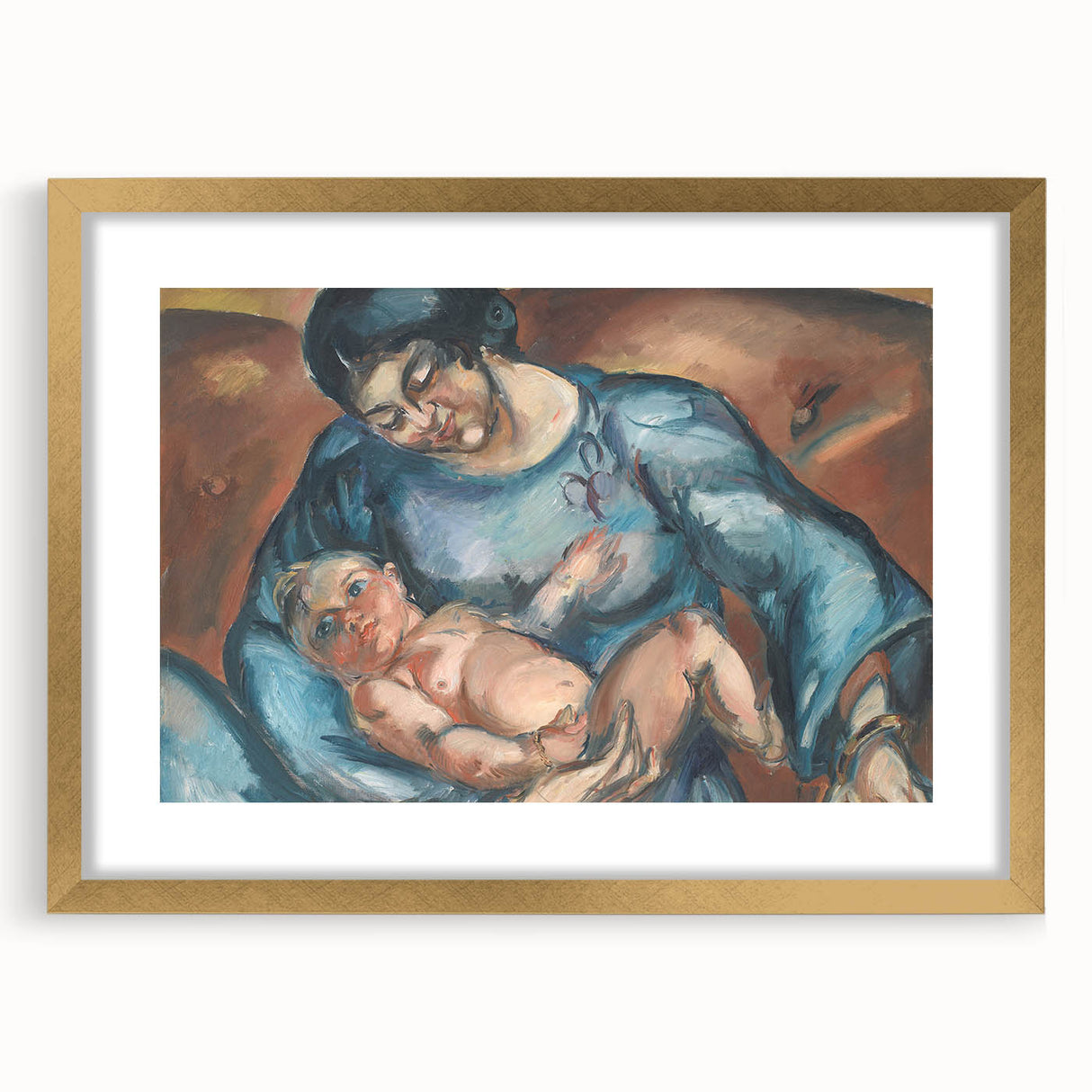Modern Wall Art - Abstract Mother’s Love Painting - Contemporary Decor
