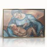 Modern Wall Art - Abstract Mother’s Love Painting - Contemporary Decor