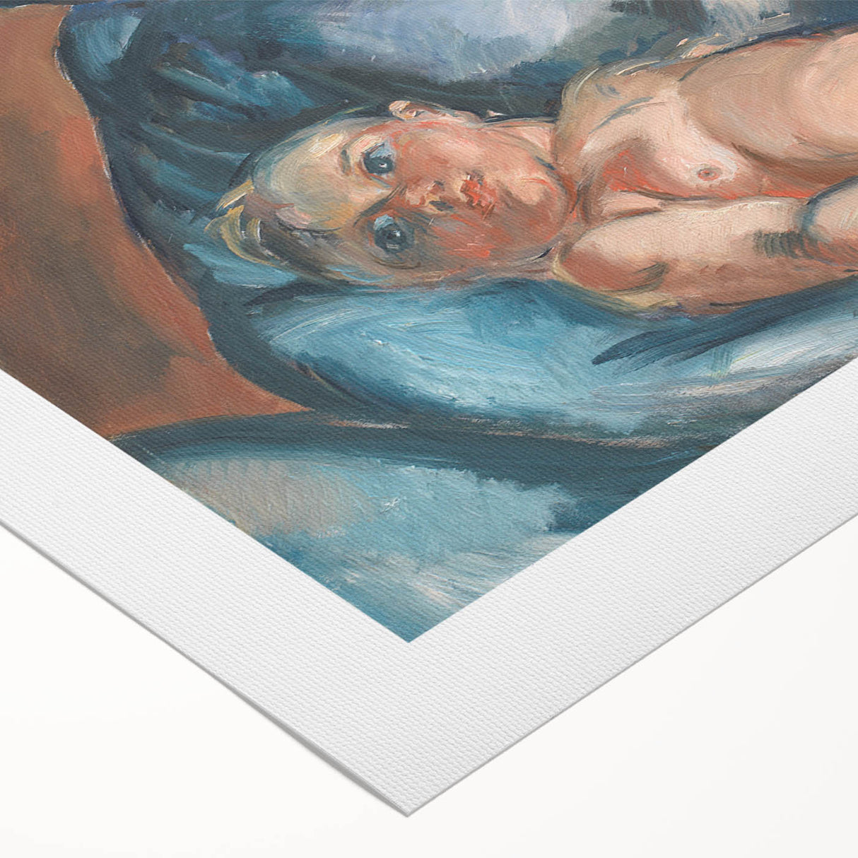Modern Wall Art - Abstract Mother’s Love Painting - Contemporary Decor