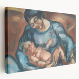 Modern Wall Art - Abstract Mother’s Love Painting - Contemporary Decor