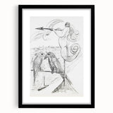 Modern Abstract Art – Bold Geometric Design on Acrylic Glass