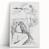 Modern Abstract Art – Bold Geometric Design on Acrylic Glass