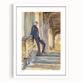 Romanticism Art: Sir Neville Wilkinson by Sargent Canvas Print