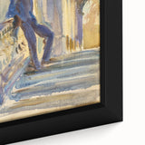 Romanticism Art: Sir Neville Wilkinson by Sargent Canvas Print