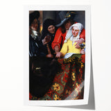 Rococo Art Print – Baroque-Inspired Antique Wall Décor for Classic Interiors