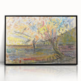 Expressionist Art: Fisherman by Arnold Peter Weisz-Kubínčan Print