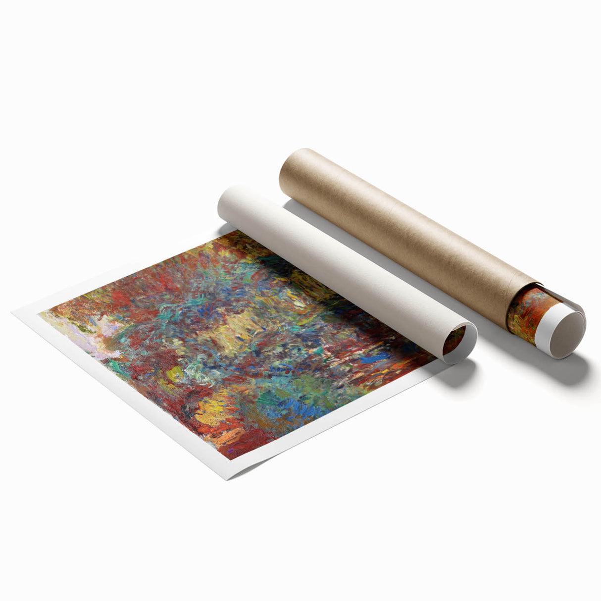 Claude Monet's The Japanese Footbridge - Impressionist Garden Art Print
