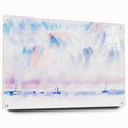 Minimalist Modern Wall Art - Bermuda Sky and Sea with Boats - Contemporary Art