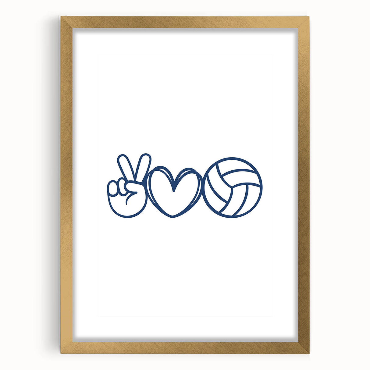 Volleyball-Themed Boys Room Wall Art – Kids Wall Art Prints