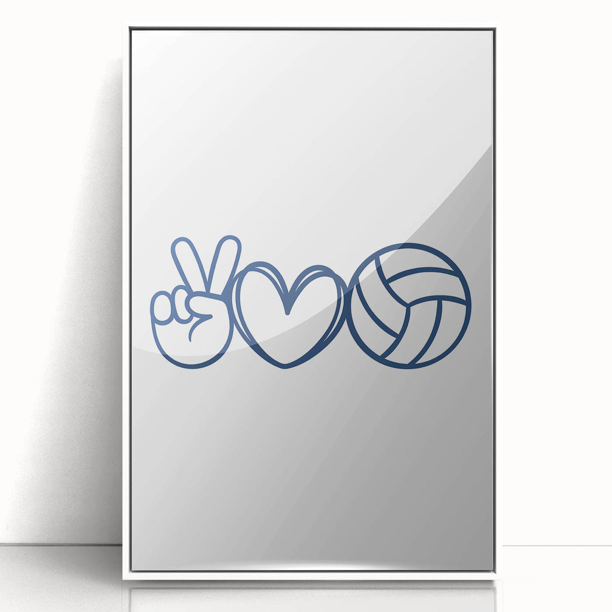 Volleyball-Themed Boys Room Wall Art – Kids Wall Art Prints