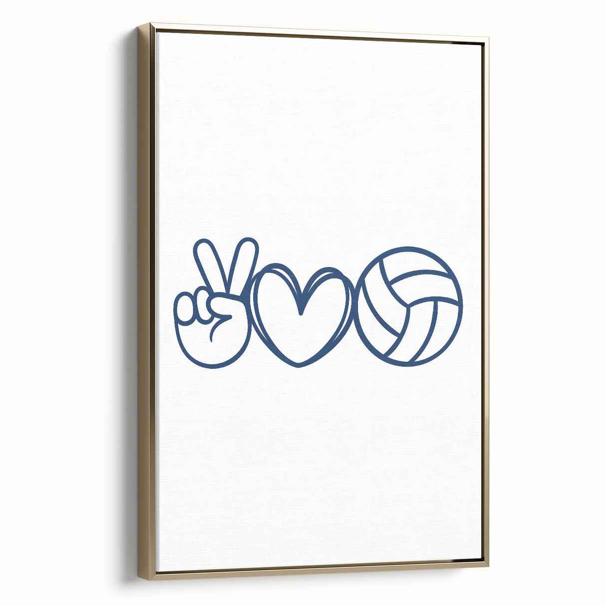 Volleyball-Themed Boys Room Wall Art – Kids Wall Art Prints