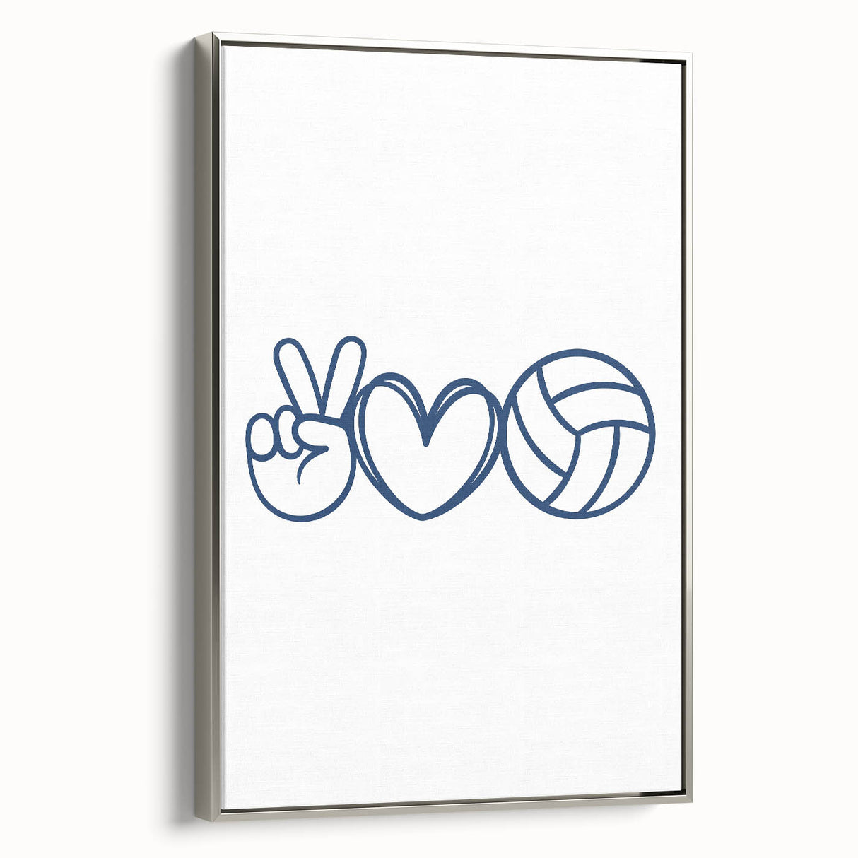 Volleyball-Themed Boys Room Wall Art – Kids Wall Art Prints