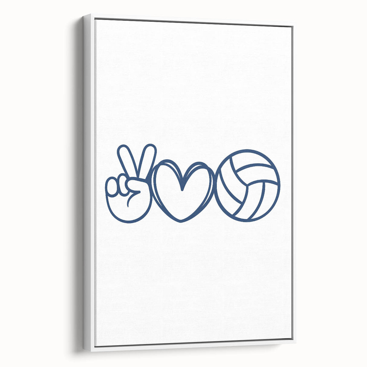 Volleyball-Themed Boys Room Wall Art – Kids Wall Art Prints