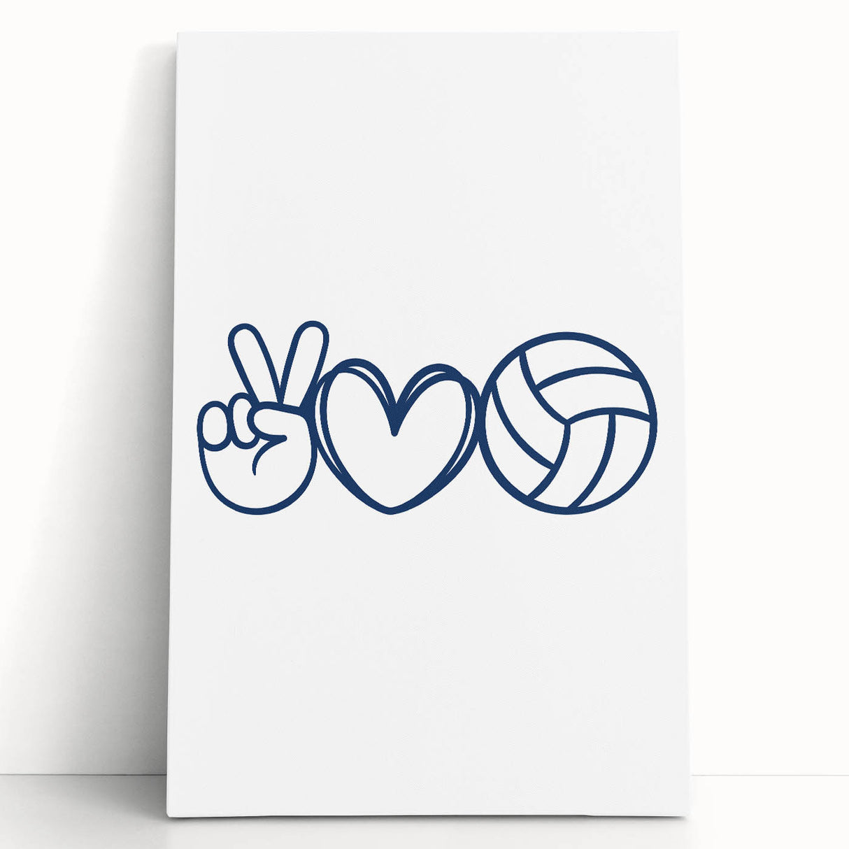 Volleyball-Themed Boys Room Wall Art – Kids Wall Art Prints