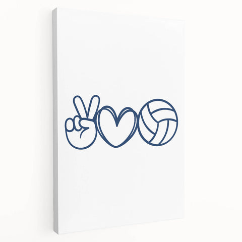 Volleyball-Themed Boys Room Wall Art – Kids Wall Art Prints