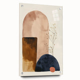 Retro Abstract Prints - Mid Century Modern Geometric Minimalist Wall Art