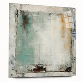 Abstract wall art design featuring vibrant strokes in bold colors, displayed in a sleek acrylic frame, showcasing a modern aesthetic perfect for contemporary decor.