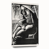 Modern Abstract Art – Colorful Explosion on Stretched Canvas