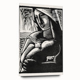 Modern Abstract Art – Colorful Explosion on Stretched Canvas