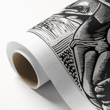 Modern Abstract Art – Colorful Explosion on Stretched Canvas