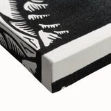 Modern Abstract Art – Colorful Explosion on Stretched Canvas