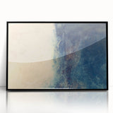 Framed abstract wall art featuring dynamic black strokes on a white background, perfect for modern home decor. Ideal for adding a contemporary touch to living spaces.