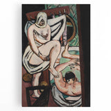 Modern Abstract Art – Organic Flow on Framed Acrylic Glass