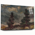 Modern Wall Art - Tatra Landscape Painting by Zolo Palugyay