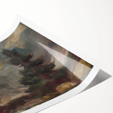 Modern Wall Art - Tatra Landscape Painting by Zolo Palugyay