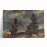 Modern Wall Art - Tatra Landscape Painting by Zolo Palugyay
