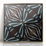 Framed abstract wall art showcasing dynamic gold strokes on an acrylic background, perfect for modern home decor, adding elegance and sophistication to any space.