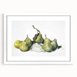 Modern Wall Art - Green Pears Still Life by Charles Demuth