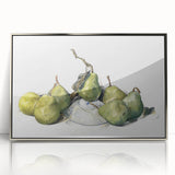Modern Wall Art - Green Pears Still Life by Charles Demuth
