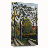 Modern Wall Art - The Banks of the Bièvre | Abstract Minimalist Print