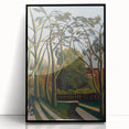 Modern Wall Art - The Banks of the Bièvre | Abstract Minimalist Print