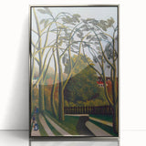 Modern Wall Art - The Banks of the Bièvre | Abstract Minimalist Print