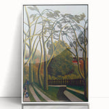 Modern Wall Art - The Banks of the Bièvre | Abstract Minimalist Print