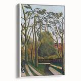 Modern Wall Art - The Banks of the Bièvre | Abstract Minimalist Print