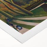 Modern Wall Art - The Banks of the Bièvre | Abstract Minimalist Print