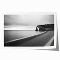 Stunning rolled print showcasing a dramatic cliff landscape with vibrant colors, perfect for home decor. Packaged securely in a protective cardboard tube.
