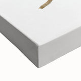 Romanticism Art: Niphobolus Lingua Botanical Illustration Canvas