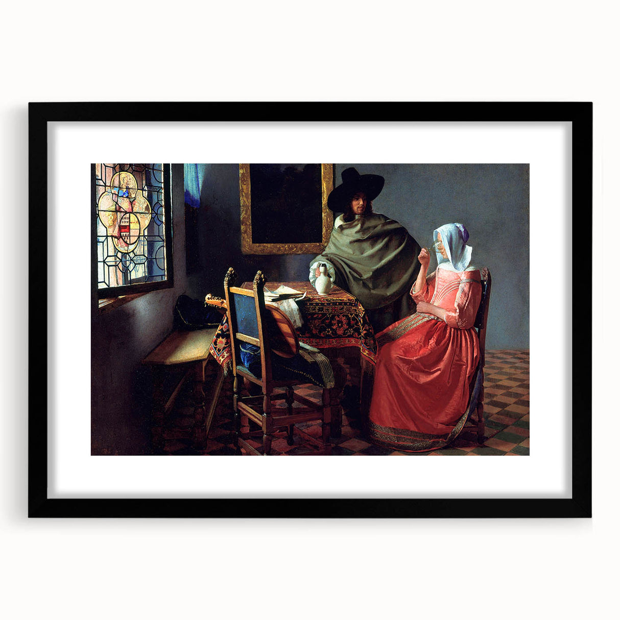 Baroque and Rococo Art Print – Antique Wall Décor with Timeless Elegance