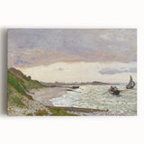 Claude Monet's The Seashore at Sainte-Adresse - Impressionist Print