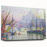 Contemporary Abstract Wall Art - Notre-Dame-de-la-Garde, Marseilles - Modern Decor