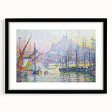 Contemporary Abstract Wall Art - Notre-Dame-de-la-Garde, Marseilles - Modern Decor
