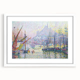 Contemporary Abstract Wall Art - Notre-Dame-de-la-Garde, Marseilles - Modern Decor