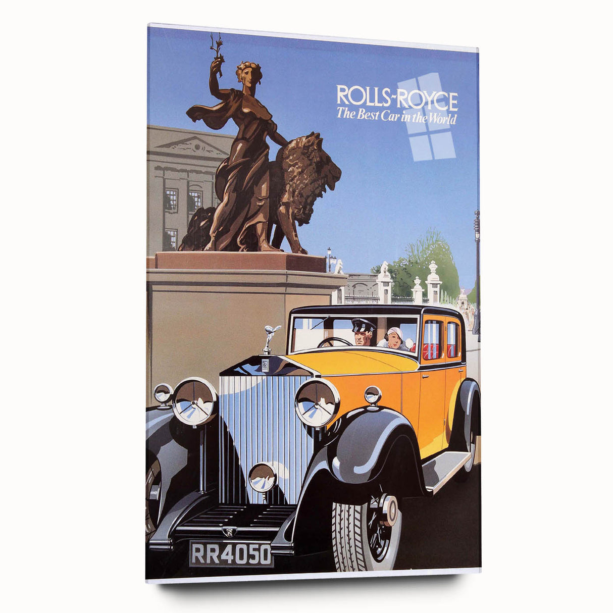 Retro Rolls-Royce Ad Wall Art - Vintage Prints for Car Enthusiasts